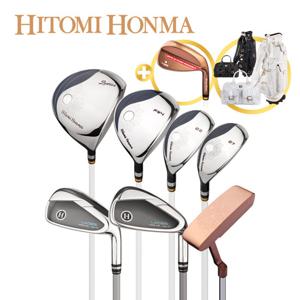 [웨지 증정]히토미혼마 NEW 프리미엄 2스타 여성용 풀세트(백세트 포함)