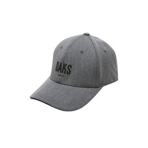 닥스 골프 25FW PREMIUM 차콜그레이 로고 고주파 기본 6각캡 DGHE5F651CG