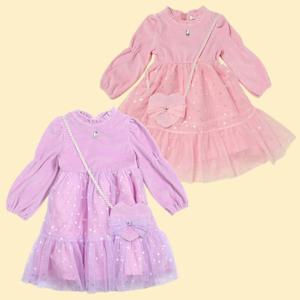 [로엠걸즈(아동)]샤 벨벳 원피스RGOW24T2P