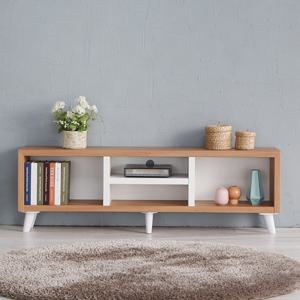 [착불배송 상세확인] H6209 4칸 1단 거실 책장 1500 6colors