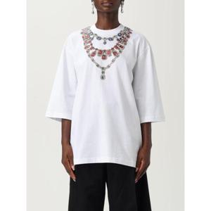 모스키노 반팔 티셔츠 07295541 1001 White