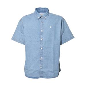 칼하트 WIP 반팔 셔츠 I034575 0135 Denim