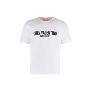 발렌티노 가라바니 반팔 티셔츠 VMG16PAPG A03 Ivory