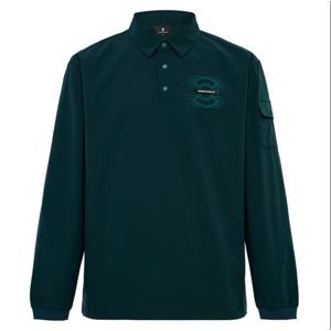 [와이드앵글]남성 TO 소프트 우븐 폴로 윈드셔츠 WMU25212G9