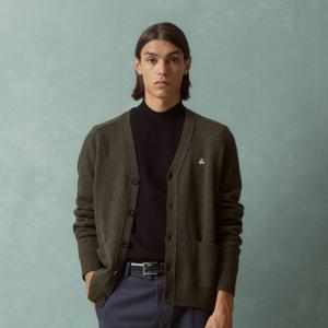 [브룩스브라더스] 울 가디건 (카키) (BBWCMBF405)