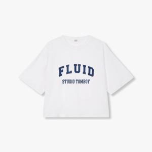 [스튜디오 톰보이]플루이드 그래픽 크롭 티셔츠(9175322987)