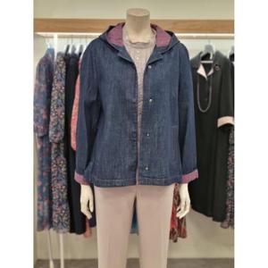 벨리시앙 세이브존07 후드넥 데님 자켓 Jk4305