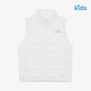노스페이스 키즈 NV3NR55T 화이트 데이라이트 T 베스트 패딩조끼