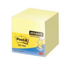 3M 포스트잇 KR330-5 알뜰팩 (76x76mm 500매)