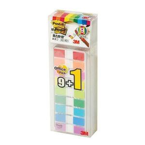 포스트잇 메모 점착메모지플래그(683-9KN 오피스팩)3M
