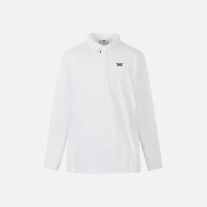 PXG골프긴팔 UQC PIFCM2103-01 MNS FA BIG LOGO POINT COLLAR LS T-SHIRT