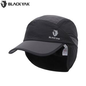 블랙야크 남여공용 겨울 기모 플리스 트레일러닝라이트방한캡 2BYHTFU951BK