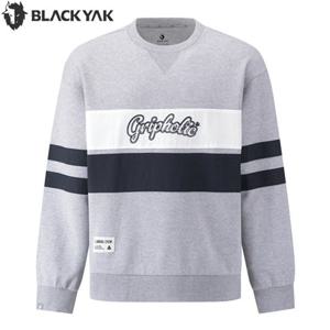 블랙야크 남여공용 데일리 아노락 긴팔티셔츠 클라이밍 스트라이프 맨투맨3 1BYSSFU905MG