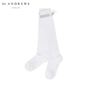 [세인트앤드류스] 여성 별 심볼 리본 논슬립 니삭스 821E3SC156_WH