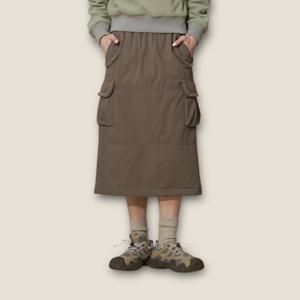 [사은품 증정] W 테디 포켓 스커트(다크그레이)  BE44LS01W150