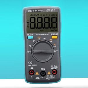 디지털 테스터기 ZT100 DC AC 전압 주파수저항 4000