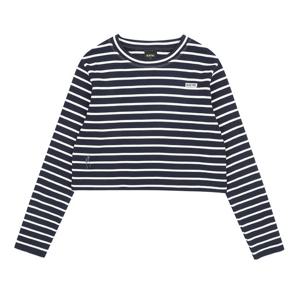 [블루테일]크롭 네이비 스트라이프 티셔츠AZA4TS08NV