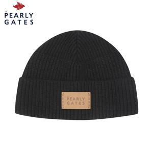 [파리게이츠] 파리게이츠 공용 로고 레더 탭 비니 531E4CP051_BK