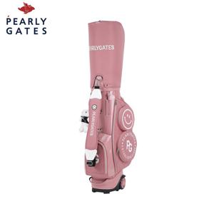 [파리게이츠] 파리게이츠 여성 스마일 퀼팅 트롤리 캐디백 & 바니 키링 521E3CB001_PK