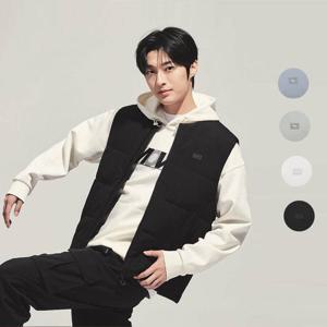 [폴햄]남성_무브 라운드넥 가로 퀼팅 베스트 PHF1VP1710