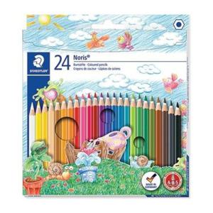 스테들러)노리스 클럽색연필(24색/144 NC24)