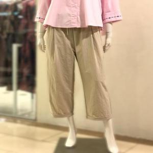 벨리시앙 세이브존01 핀턱 롤업 밴딩 와이드 팬츠(2color) SL5335