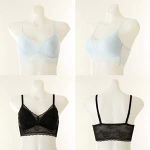 [비너스] 가벼운 플랫 레이스 브라렛 2종택1 VBRN180