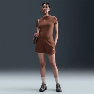 나이키반바지 SQJ II0741-265 피닉스 플리스 여성 미드라이즈 4인치 쇼츠