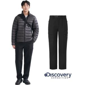 디스커버리 2025F W 겨울 [DMPT77056BKS] 남성 기모 마운틴팬츠
