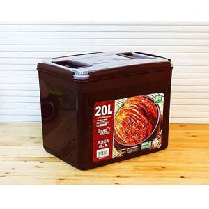 코코아밀폐8호특20L 밀페용기 반찬통 저장용기 프라스틱용기 통