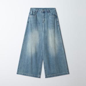 [러브앤쇼] 워싱 와이드 데님팬츠 GCFJGPT06