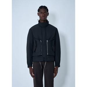 드리스반노튼 베니스 쉘 위브 스탠드 칼라 재킷 252 020565 217