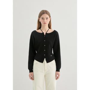 [게스]여성 넥 스트링 라인 스웨터 가디건 YP3S2652