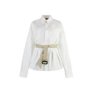 발렌시아가 셔츠 809066TNM60 9000 WHITE