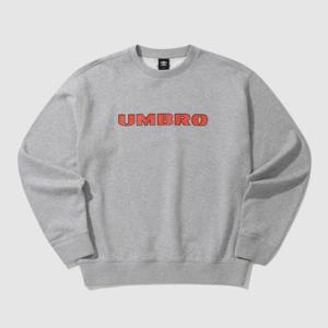 엄브로긴팔티 NQC UP323CFS92-MGR 에센셜 빅레터링 맨투맨 (MGR)H. GREY