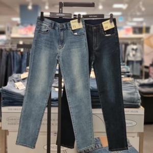 뱅뱅 HC21 여성기모 인밴드스판데님팬츠 NQK701