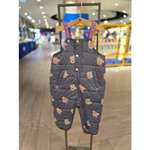 [블루독베이비] 25 FW(DG)도기스노우패딩오버롤(45C1442402)백일 돌 선물 우주복 유아 스키복 눈썰매 (45C1