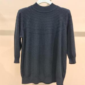 라티움 HC34 부드럽고 착용감좋은 반목폴라 6부소매 얇은 가을 니트 스웨터 T2533sw04