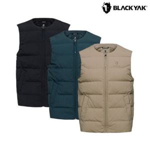 남성 롯지 퀼팅 구스다운 베스트 라운드 헝가리구스 패딩조끼 1BYVSWU007 GD