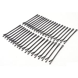 실삔 심플하고 깔끔한 활용도 높은 미니 실핀 36P X4개