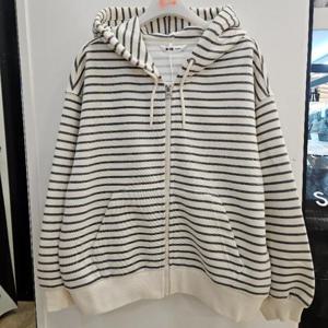 소이 HC04 주니어 그레이스트라이프 집업점퍼 26s0181