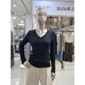 제시뉴욕 세이브존04 어깨 캡 브이넥 니트 ME85KO5530KO