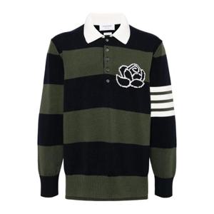 톰브라운 4 바 폴로 셔츠 MKP120AY3016