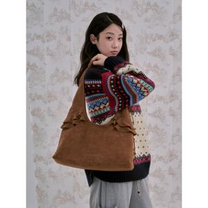 [마이쉘]버디 스웨이드 숄더백_35171SH(3color)