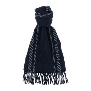 프라다 프린지 자카드 울 캐시미어 머플러 2FS1142HJ5 F0008