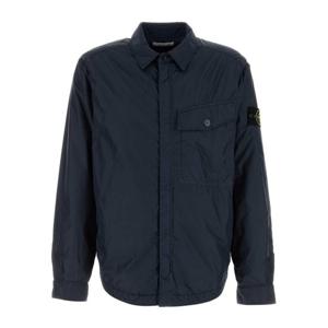 스톤아일랜드 네이비 버튼 체스트 포켓 재킷 Q10000623 V0020