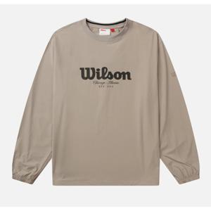 윌슨 펀더멘탈 롱슬리브 피스테 B1 W253001NTW71 BEI BLU CRM