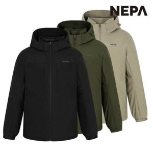 네파 [택가 459,000원] 남성 템프스 3IN1 윈드스토퍼 경량다운 바람막이 세트 자켓 7J50602