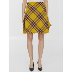 BURBERRY 체크 울 킬트 8077198B7339