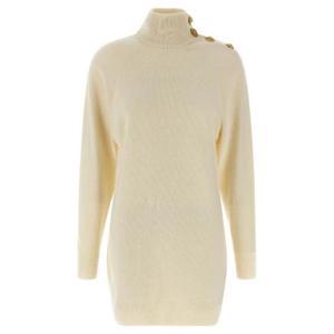 BALMAIN Cashmere wool dress FF0R9382KI870KA